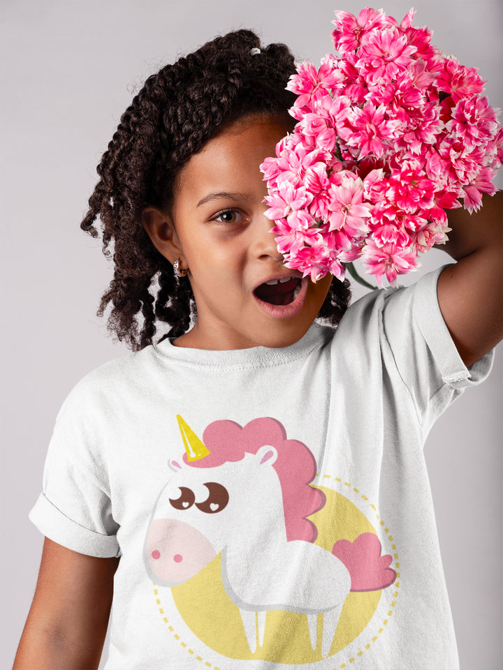 Unicorn Love Short Sleeve Kids T-shirt