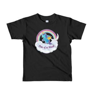 soft Short sleeve girl unicorn t-shirt