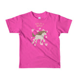 Fuchsia unicorn best t-shirt