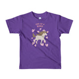Purple "One Of a Kind" Short sleeve t-shirt