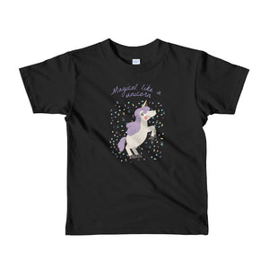 Fuchsia unicorn Best quality t-shirt 