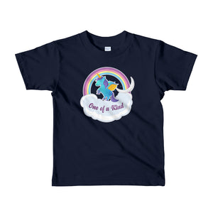 Navy soft unicorn t-shirt