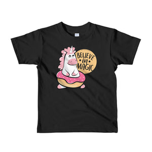 Black Unicorn High Quality Kids T-shirt