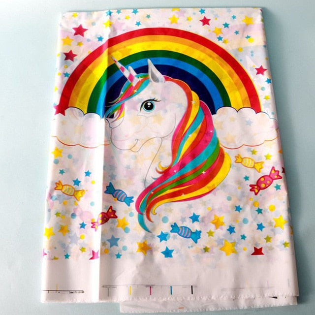 108*180cm Unicorn Party Tablecloth