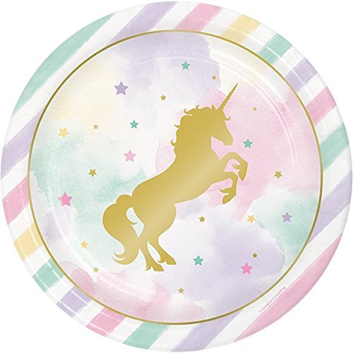 Gold Unicorn Party Set