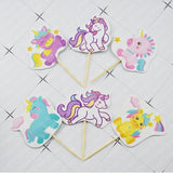 Cartoon Unicorn Party Decoration Set
