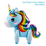Rainbow Unicorn Birthday Set